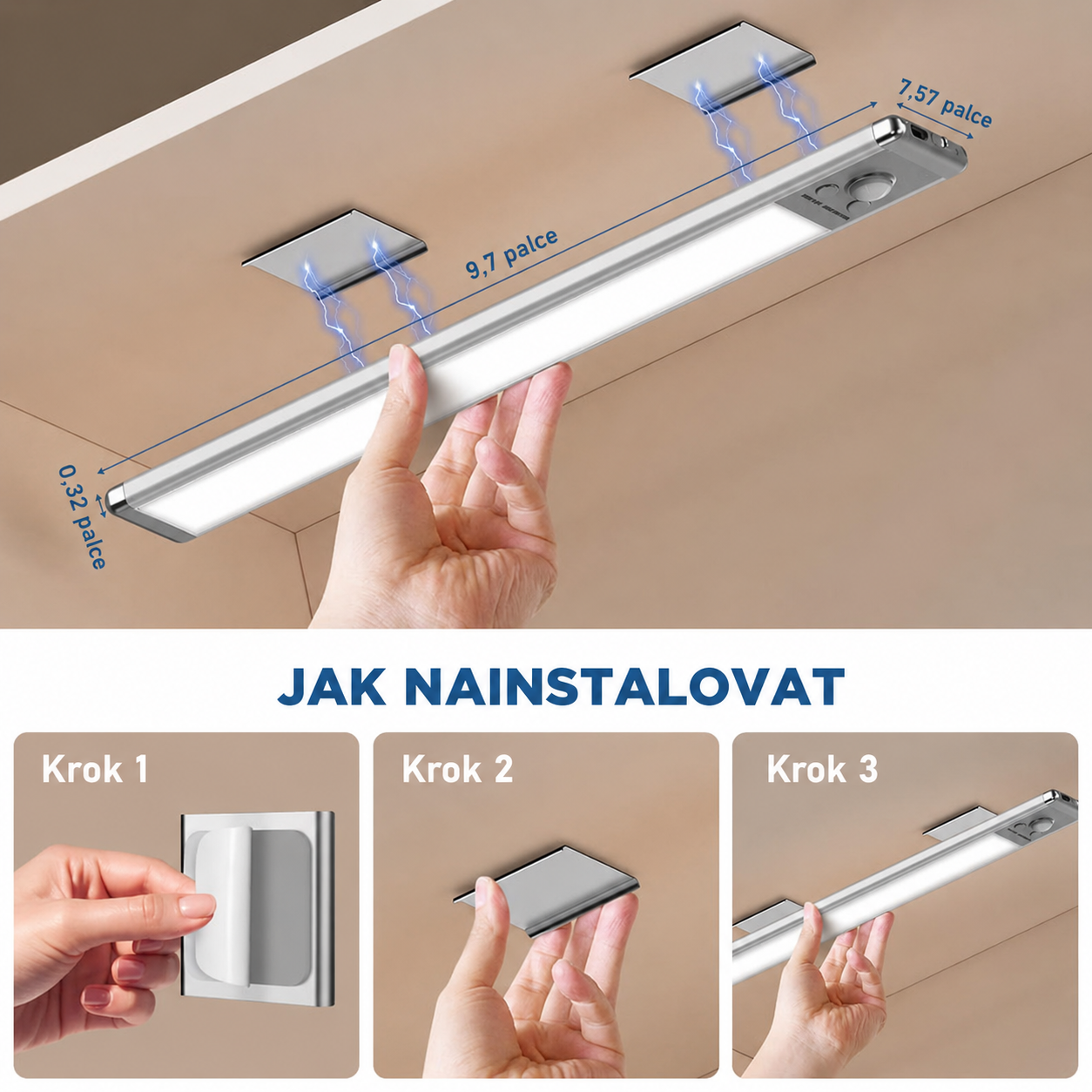 Neroza™ - LED světlo s pohybovým senzorem